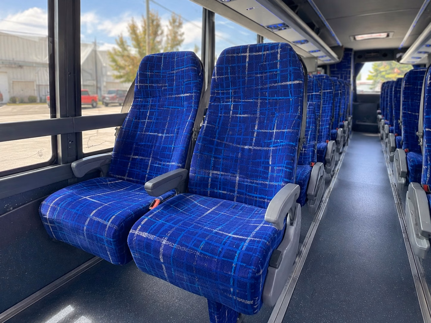 el cajon charter bus interior