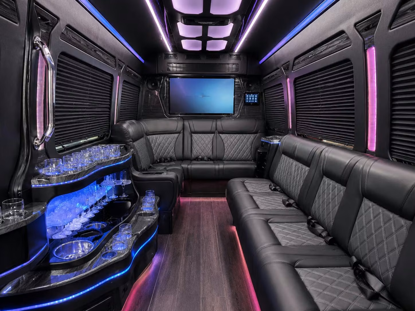 sprinter vans and minibuses for el cajon bridal party transportation on the wedding day